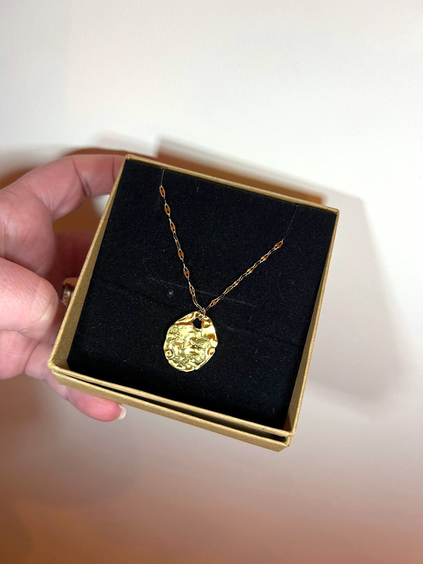 1. Gold twisted chain