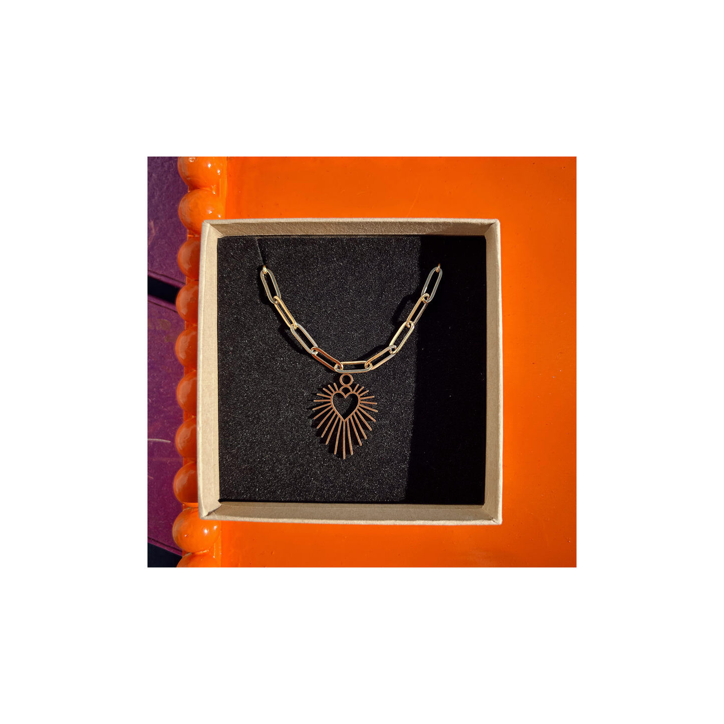 Large spike heart