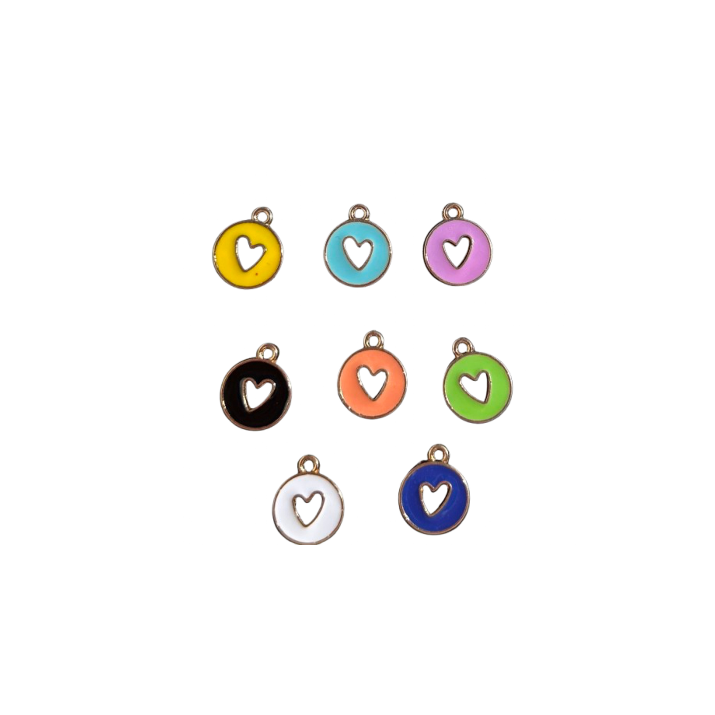 Coloured heart disks