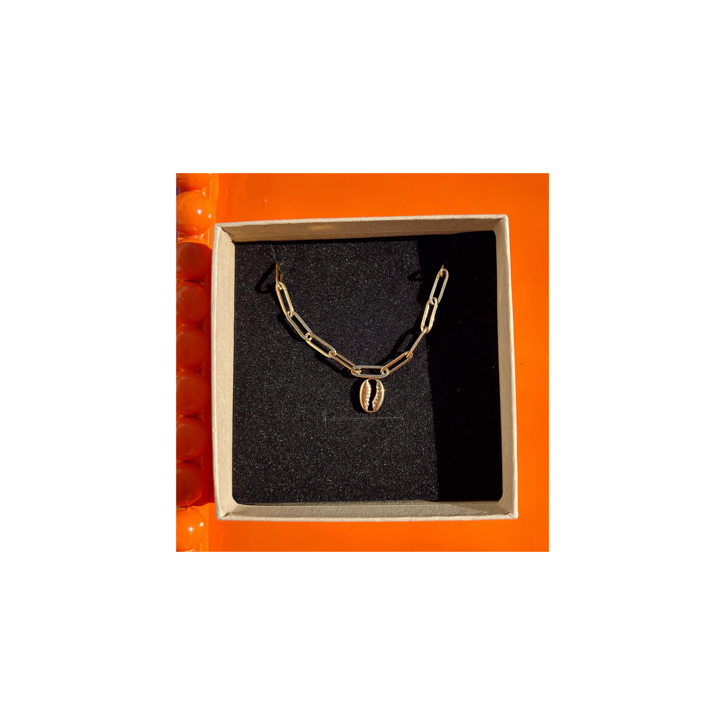 Gold shell