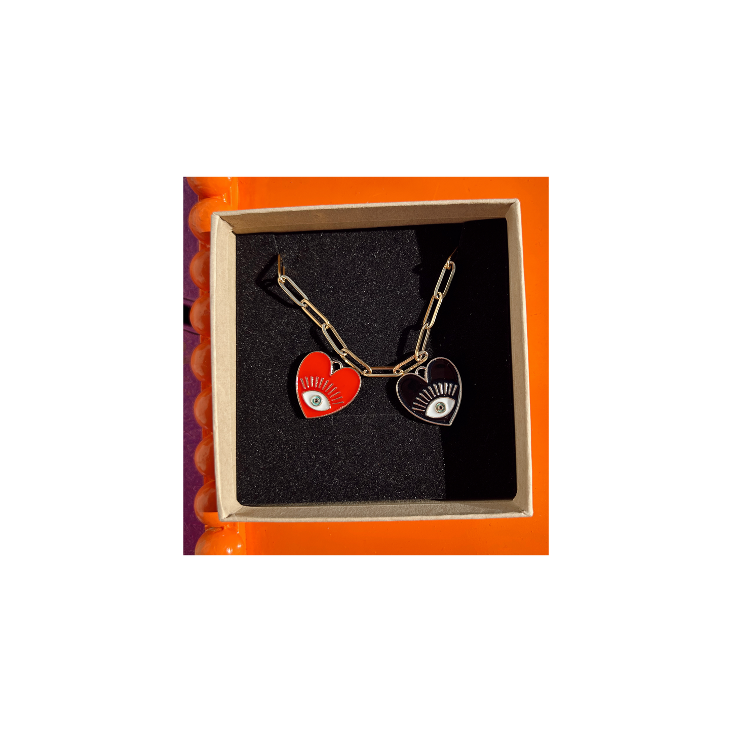 Evil eye hearts