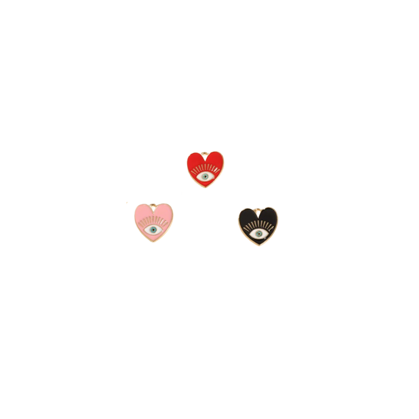 Evil eye hearts