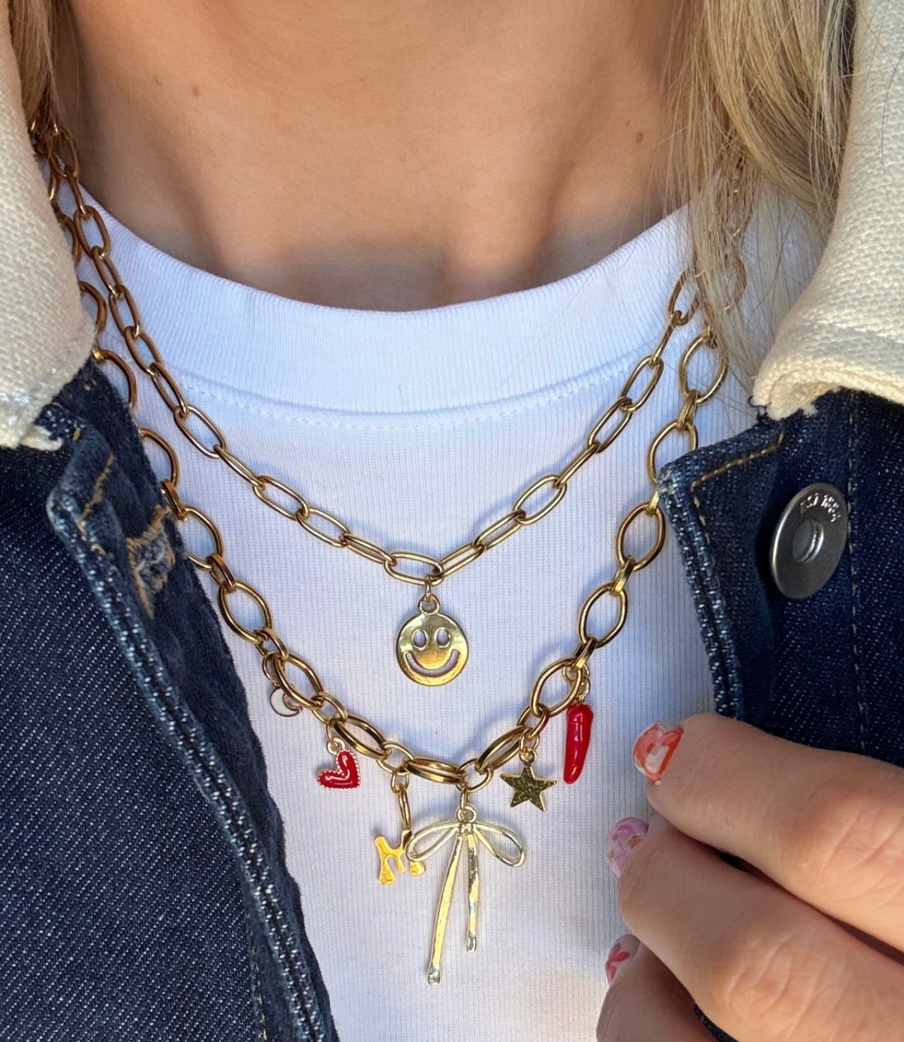 1. Oval link chain