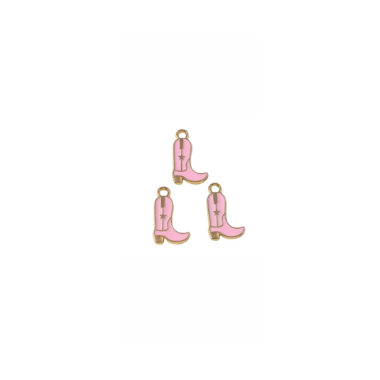 Pink cowboy boot