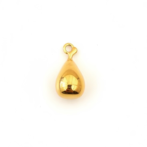 Gold pear drop